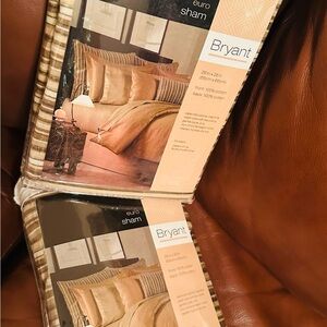 Lane Bryant Euro Sham in Tan and Brown